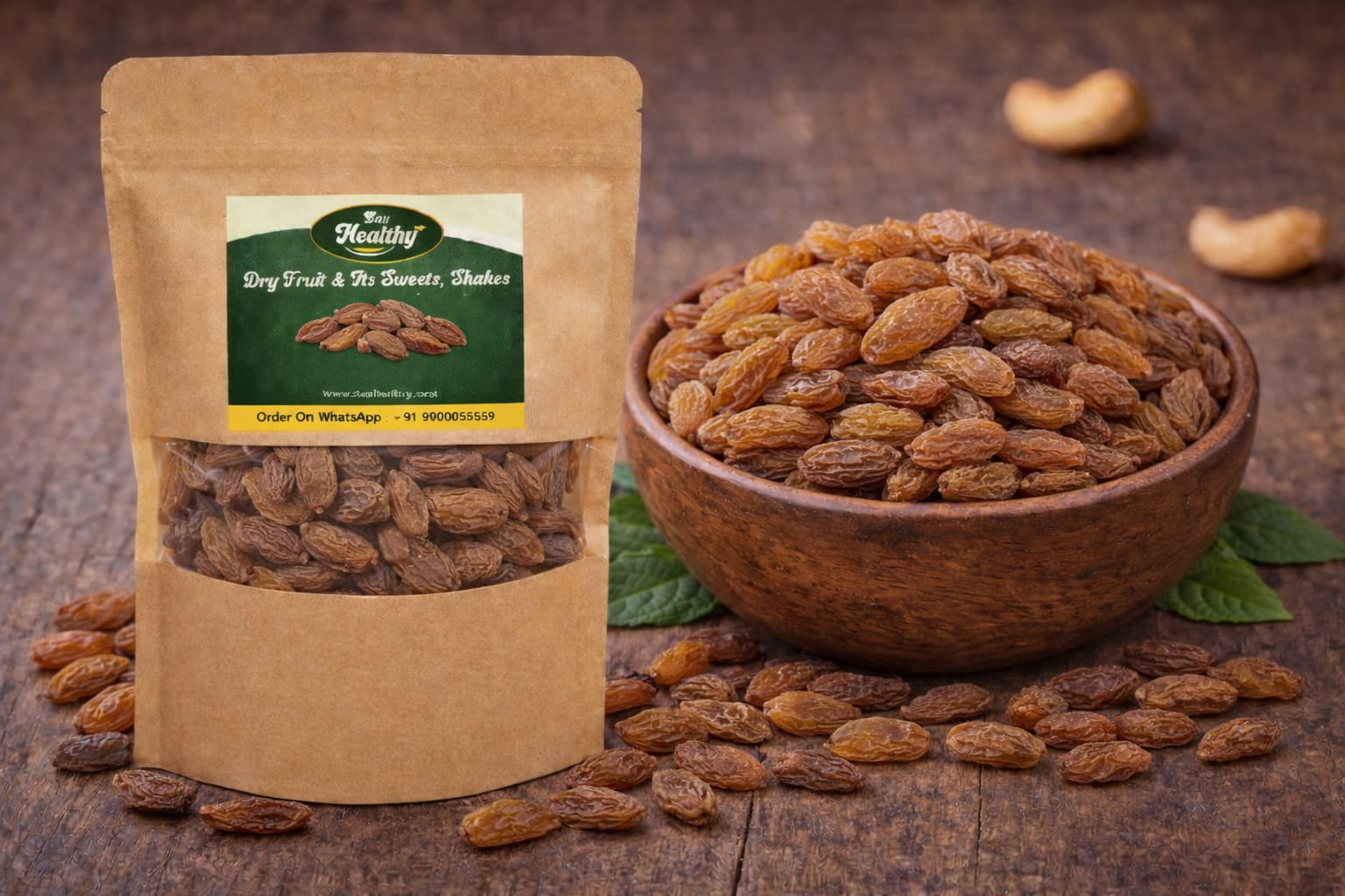 Akbari Monakka Raisins – Premium Large Dry Fruits | Laa Healthy