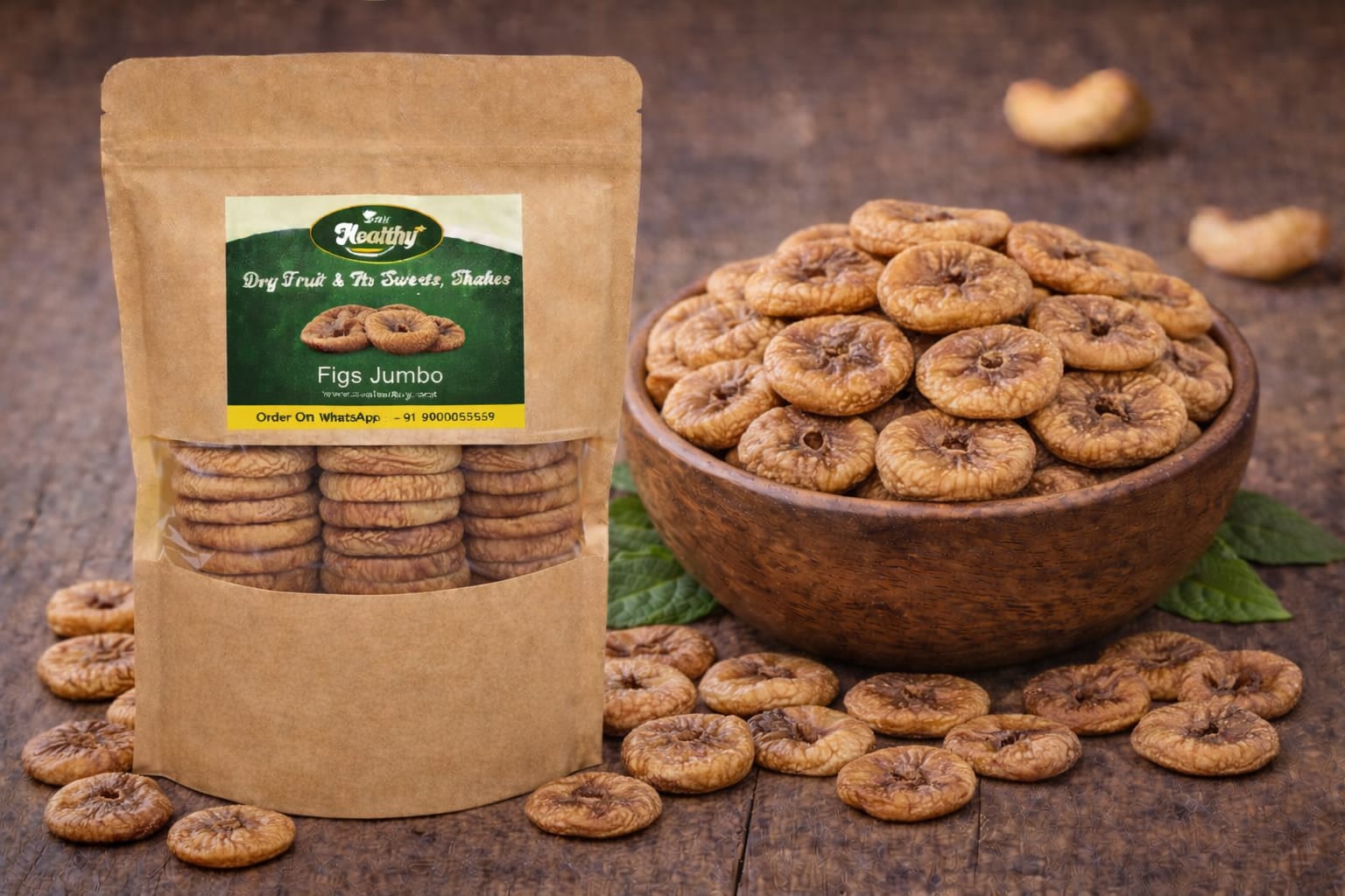 Figs Jumbo – Premium Afghani Anjeer Dry Fruits | Laa Healthy