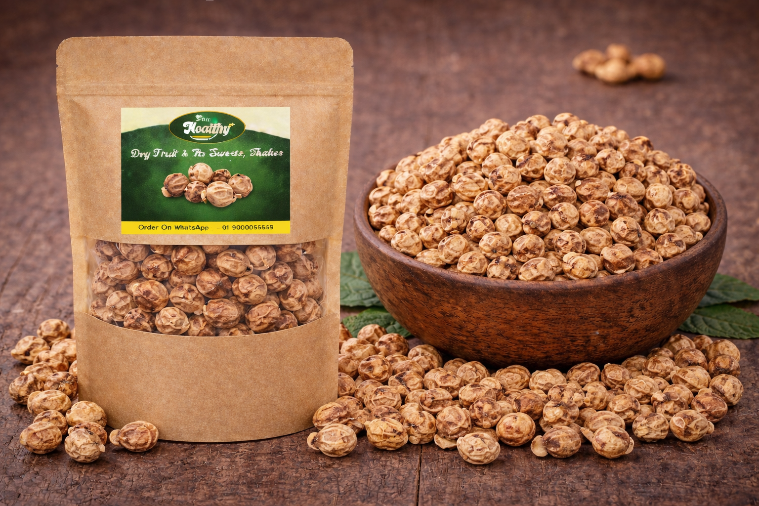 Tigernut – Premium Natural Tiger Nuts | Laa Healthy Dry Fruits