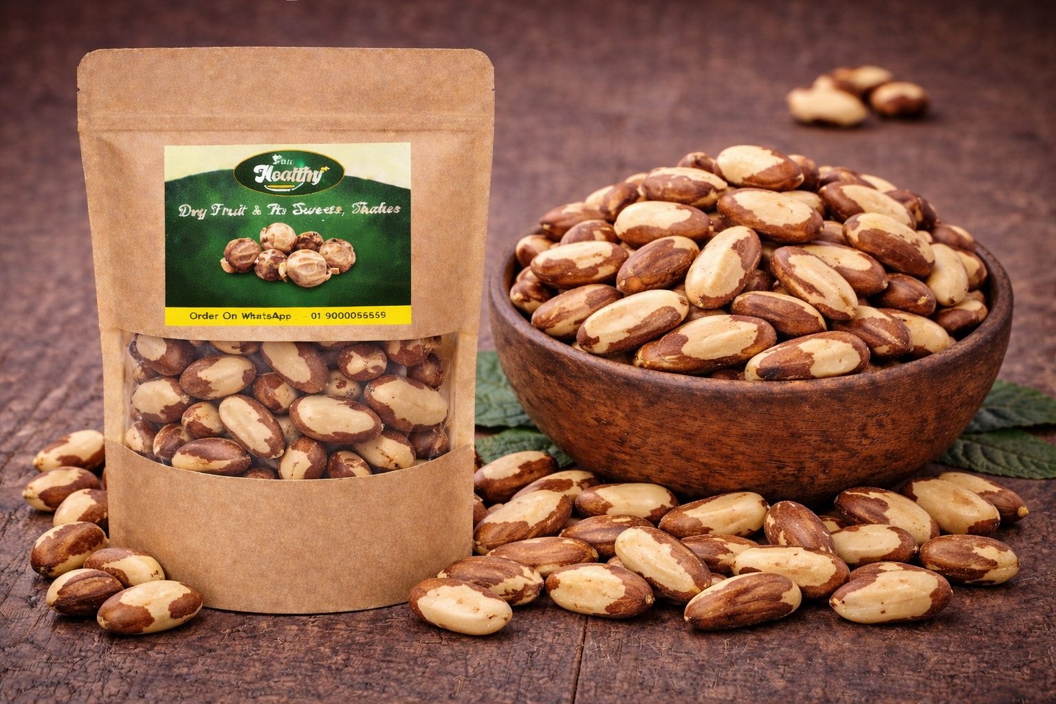 Brazilnut – Premium Whole Brazilian Nuts | Laa Healthy Dry Fruits