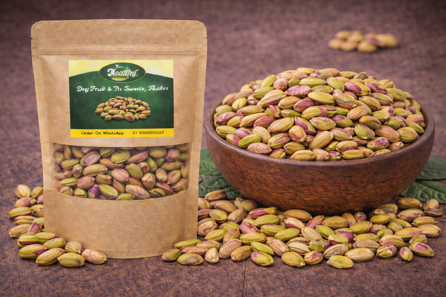 Pistachio Irani Without Shell – Premium Shelled Iranian Pistachios | Laa Healthy Dry Fruits