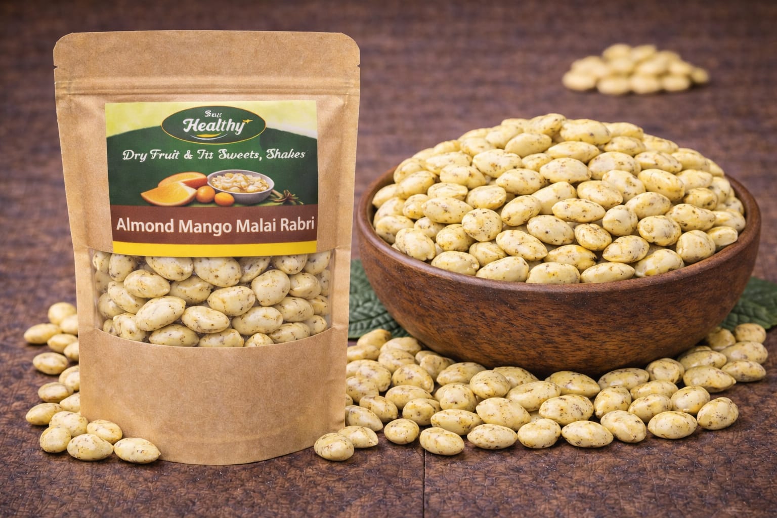 Almond Mango Malai Rabri