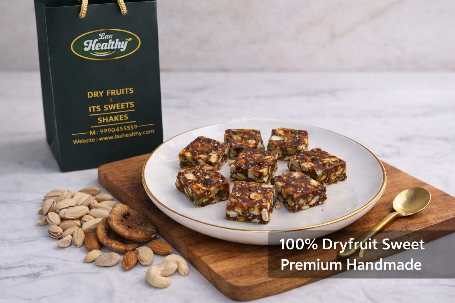 Heavenly Anjeer – Premium Fig Dry Fruit Sweet | Laa Healthy