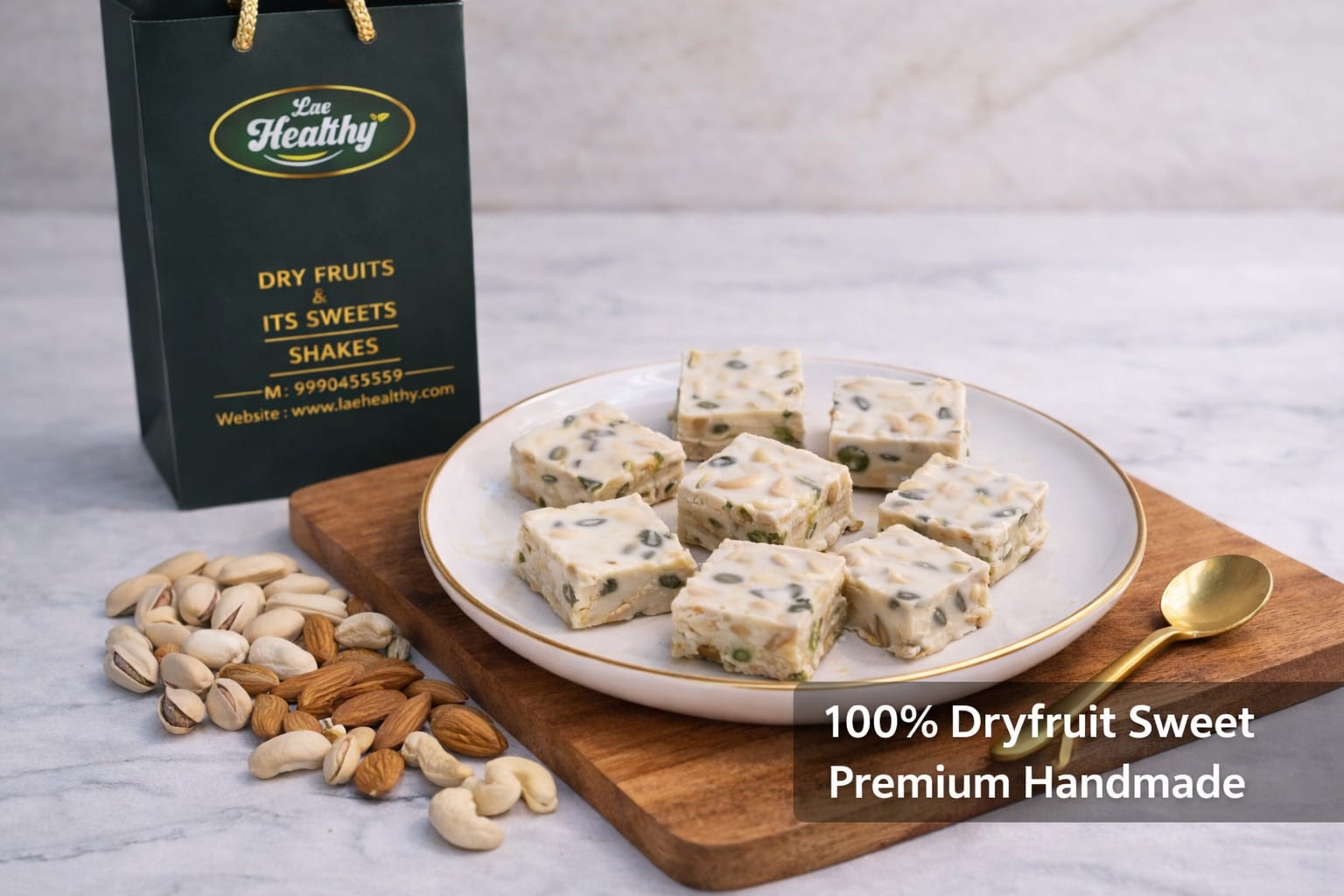 Yummy Butter Bite – Premium Butter Dry Fruit Sweet | Laa Healthy