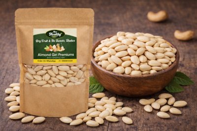 Almond Giri Premiums – Premium California Almond Kernels | Laa Healthy Dry Fruits